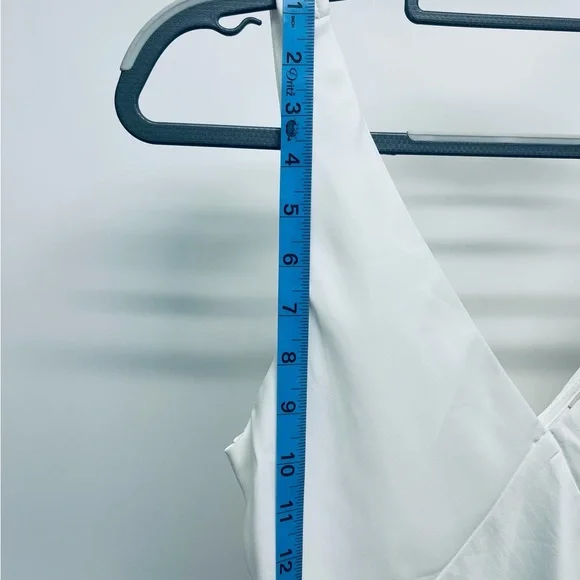 A New Day Dress Size XS Women’s Casual Or Evening Maxi White V-Neck - Picture 9 of 11